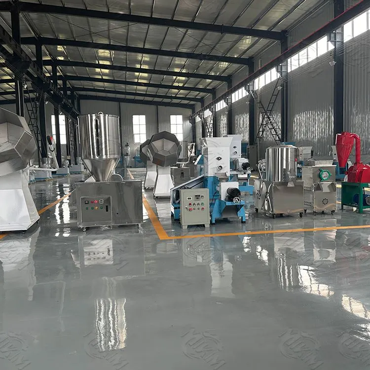 کاشتکاری مچھلی اور کیکڑے فیڈ چھرے کی تیاری کی لائن