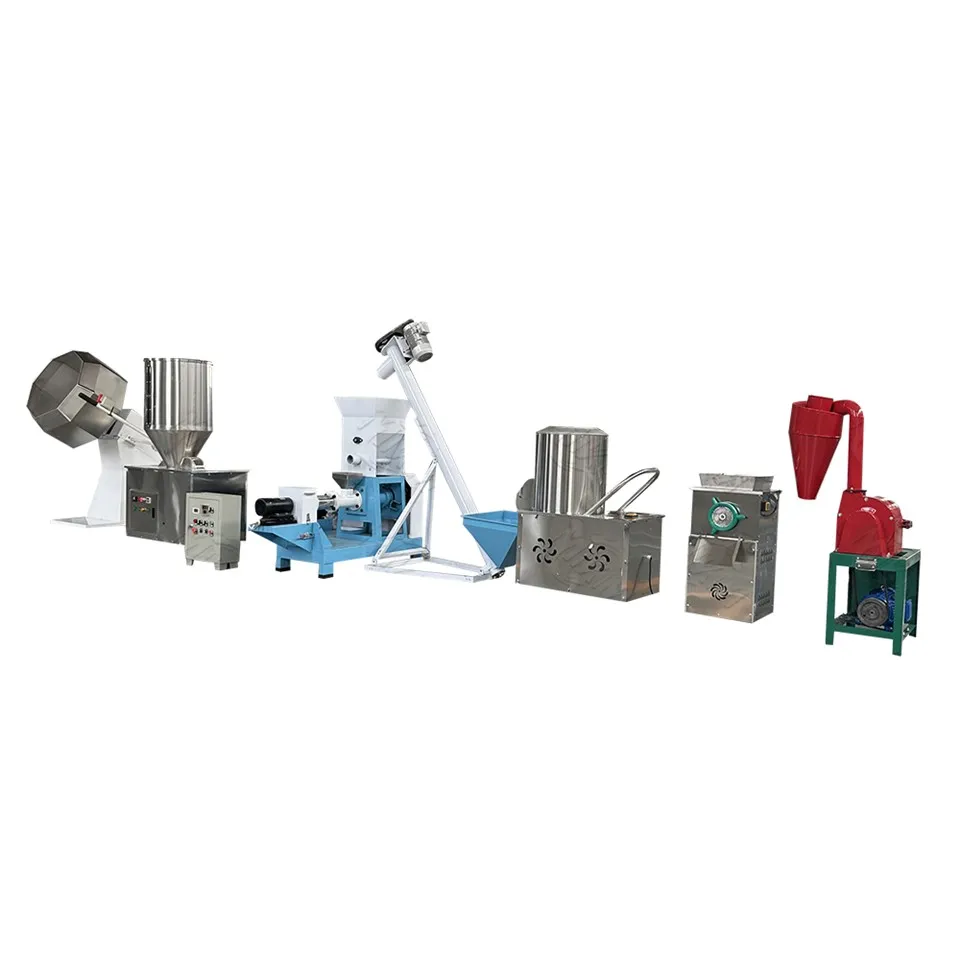 مچھلی اور کیکڑے فیڈ چھرے کی تیاری کی لائن